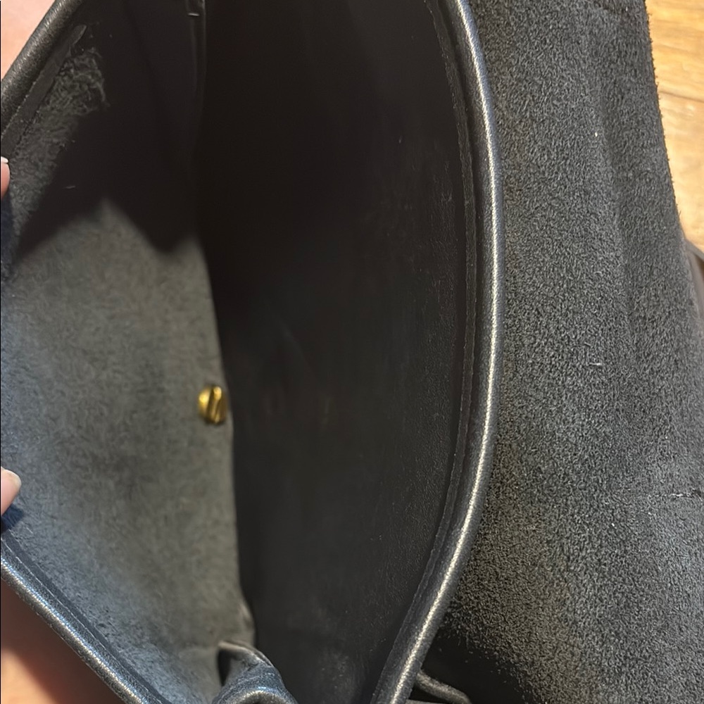 Coach Vintage Black Station Messenger Bag K5D-5130 - Picture 15 of 16